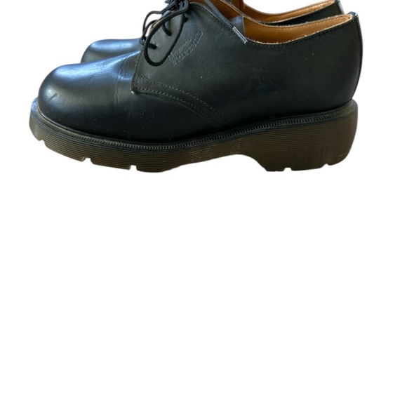 Dr Martens UK 7 (W9/M8) Distressed Goth EDM Chunky Platform Shoes Black - Picture 4 of 13